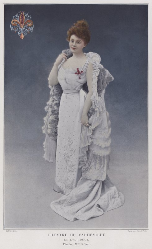 Gabrielle Rejane come Therese in Le Lys Rouge da French Photographer
