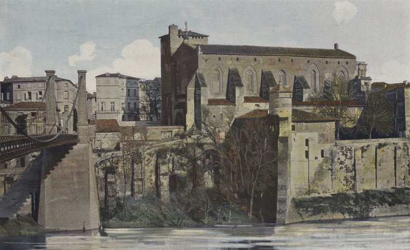 Gaillac, Chiesa di San Michele, Vista sud-ovest da French Photographer