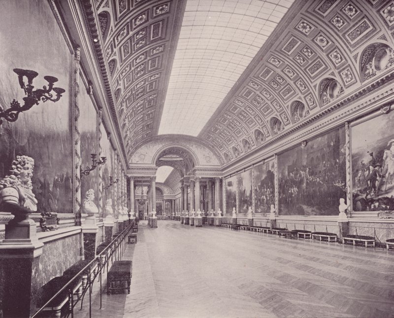 Galleria delle Battaglie, Palazzo di Versailles da French Photographer