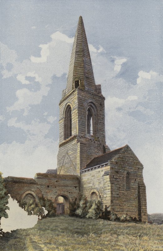 Gennes, Chiesa St-Eusebe da French Photographer