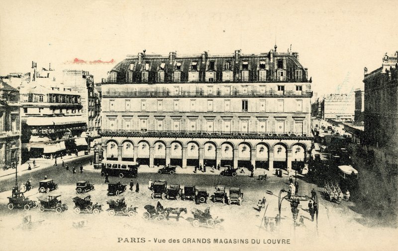 Grands Magasins du Louvre, Parigi da French Photographer