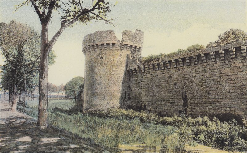 Guerande, Le mura e la Torre Gaudinais da French Photographer