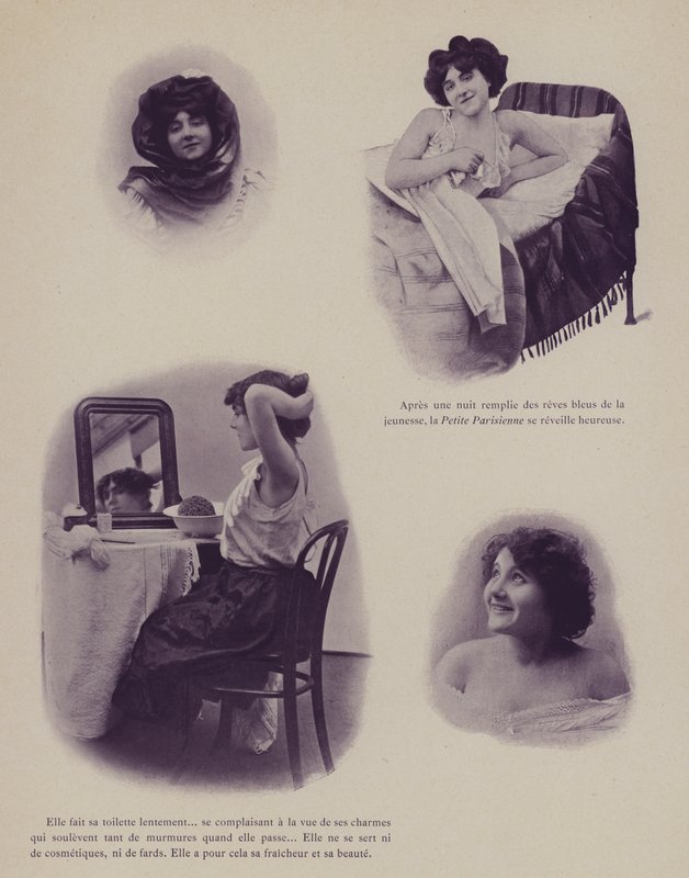 Illustrazione per Petites Parisiennes (giovani lavoratrici a Parigi) da French Photographer