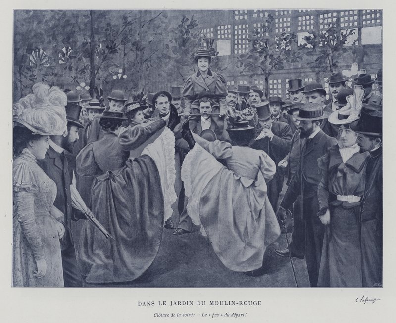 Nel giardino del Moulin Rouge, Parigi da French Photographer