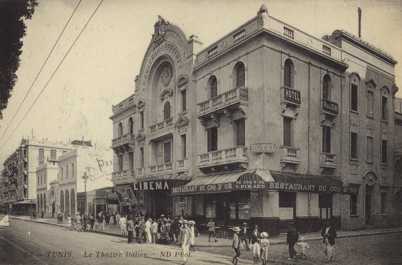 Teatro Italiano, Tunisi, Tunisia da French Photographer