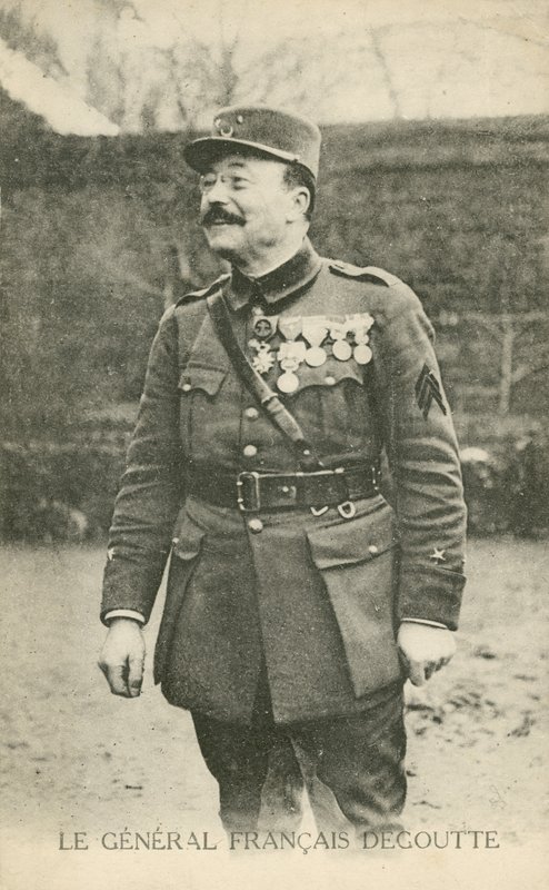 Jean-Marie Degoutte, generale francese della Prima Guerra Mondiale da French Photographer