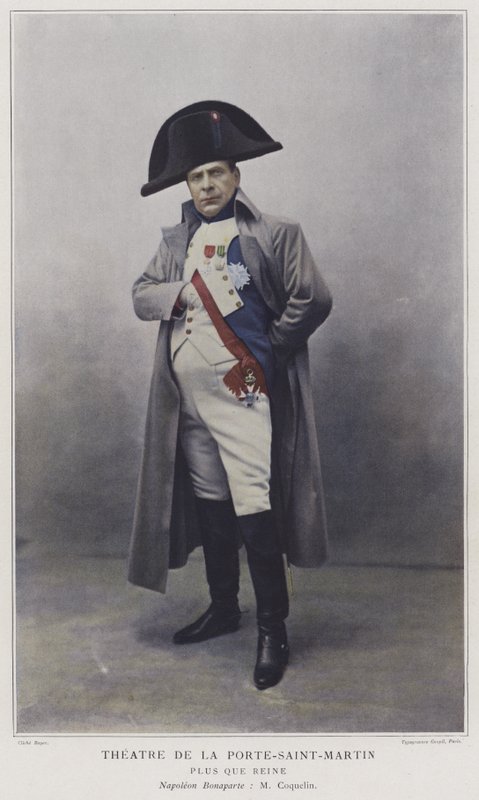 Jean Coquelin come Napoleone in Plus que Reine da French Photographer