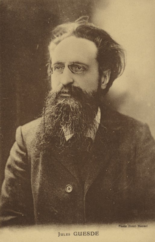 Jules Guesde (1845-1922), giornalista e politico socialista francese da French Photographer