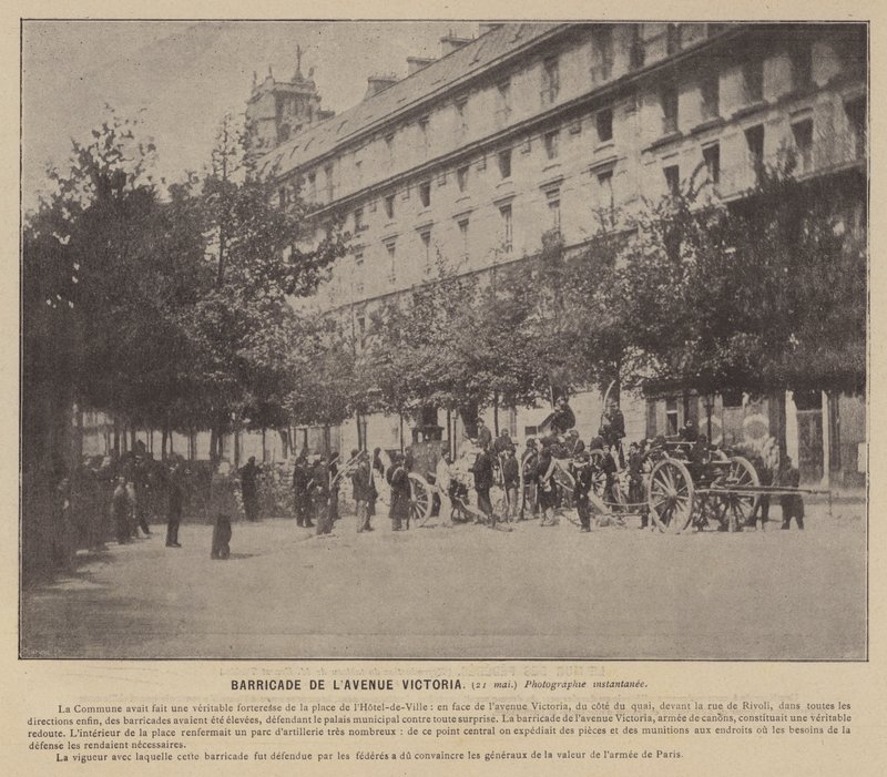 La Comune di Parigi, Barricata dell