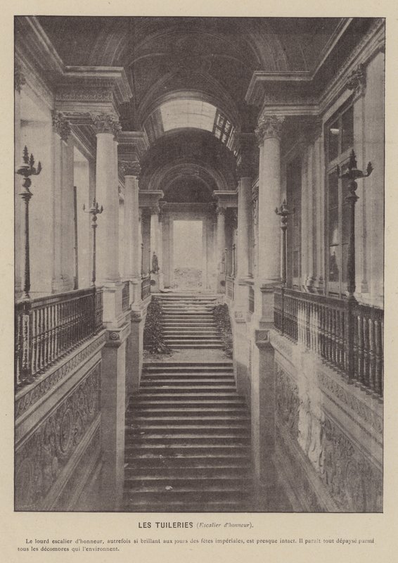 Le Tuileries, scala d