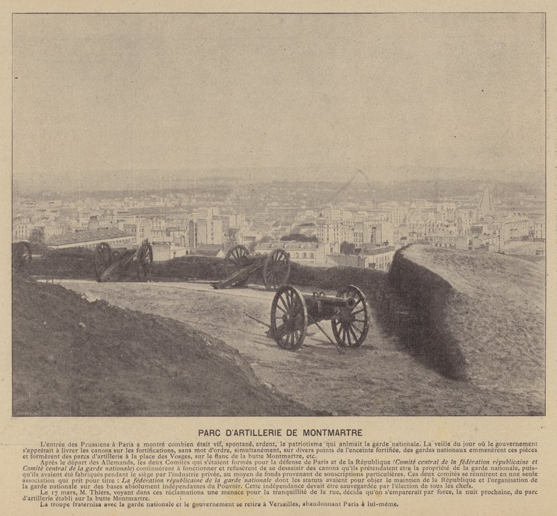 La Comune di Parigi, Parco d