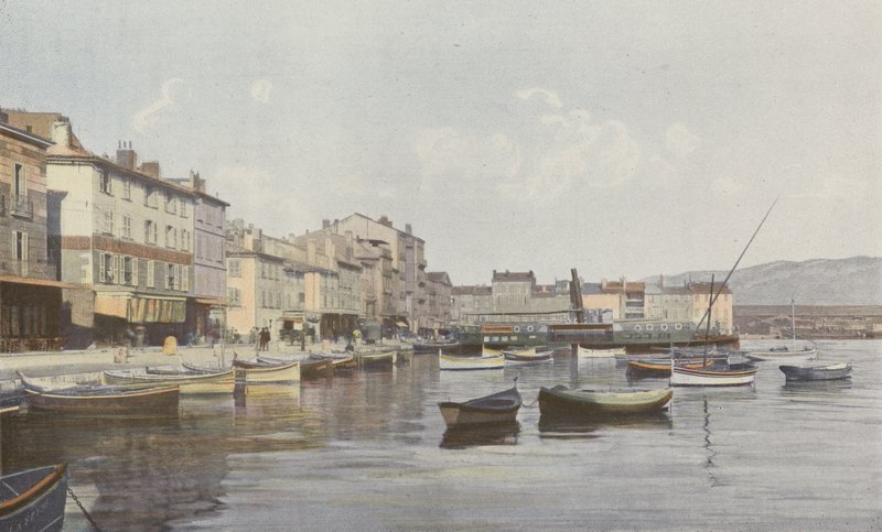 La Seyne, Vista del molo (Piccola rada di Tolone) da French Photographer