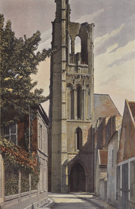 Larchant, campanile della chiesa, lato O da French Photographer