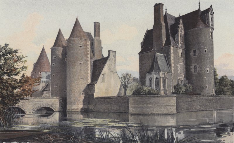 Lassay, Castello del Moulin da French Photographer