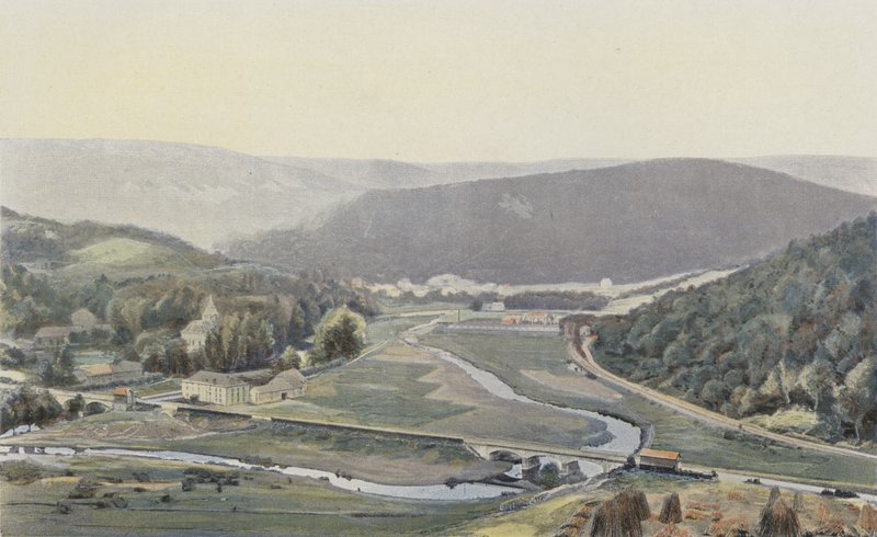 Laval-Dieu, Champ du Trou, Foce della Semoys da French Photographer