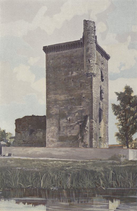 Lesparre, Donjon del Castello, Insieme ovest da French Photographer