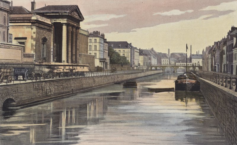 Lille, Il canale della Bassa-Deule da French Photographer