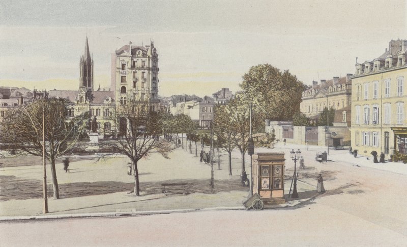 Limoges, Place Jourdan da French Photographer