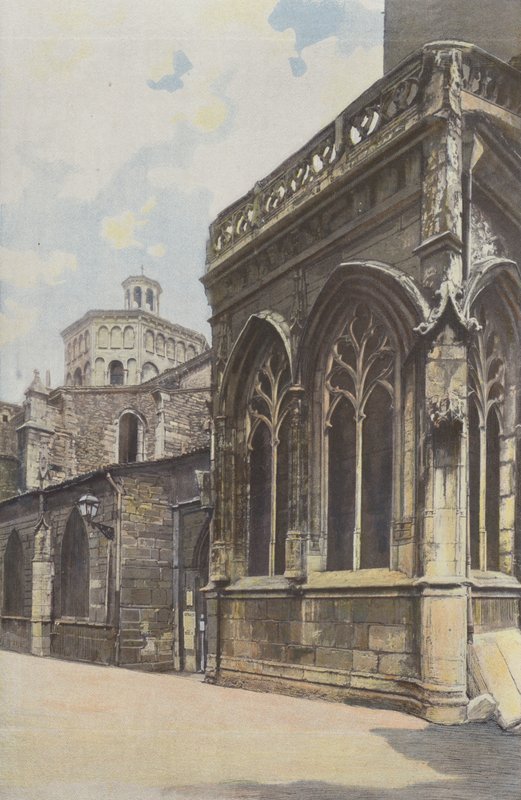 Lione, Chiesa di San Paolo, Lato Nord da French Photographer