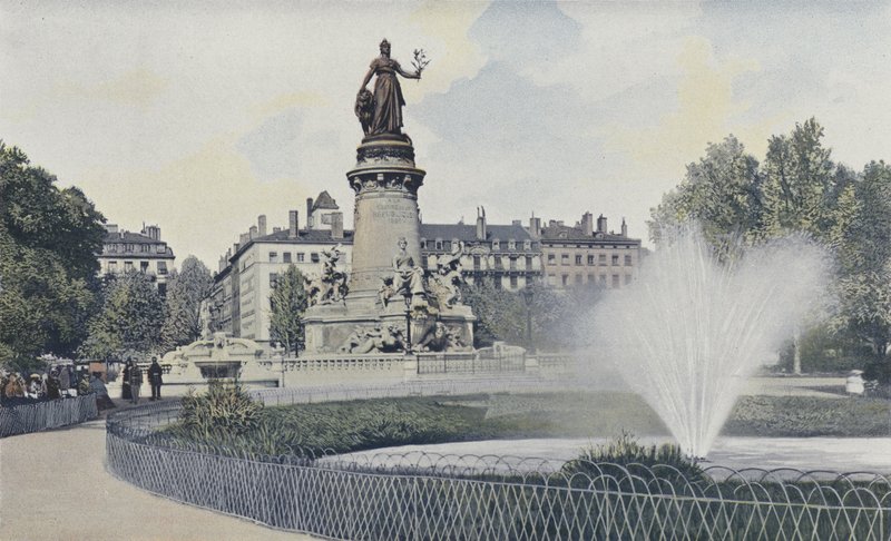 Lione, Place Carnot da French Photographer