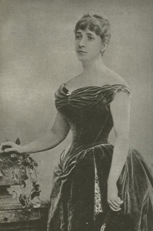 Madame Marguerite De Bonnemain, amante del Generale Boulanger (foto b/n) da French Photographer