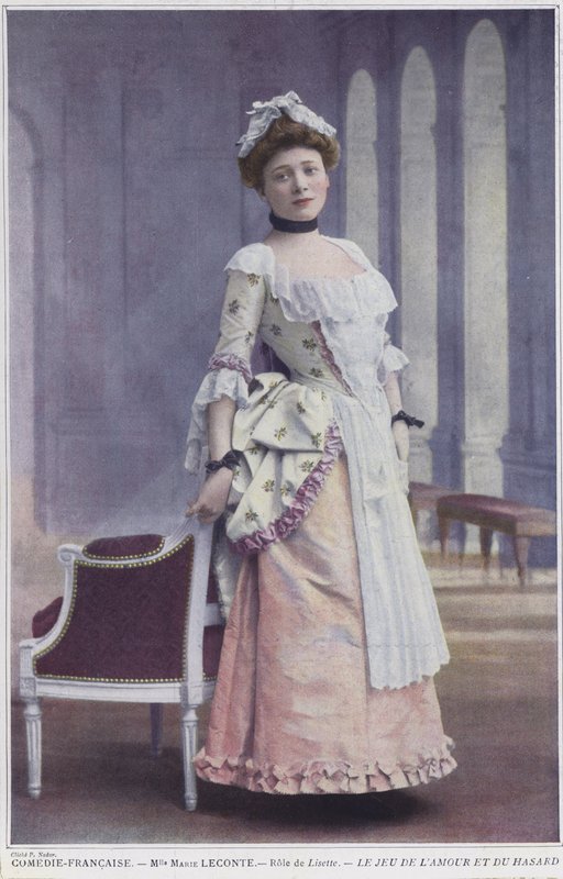 Marie Leconte come Lisette in Le Jeu de l