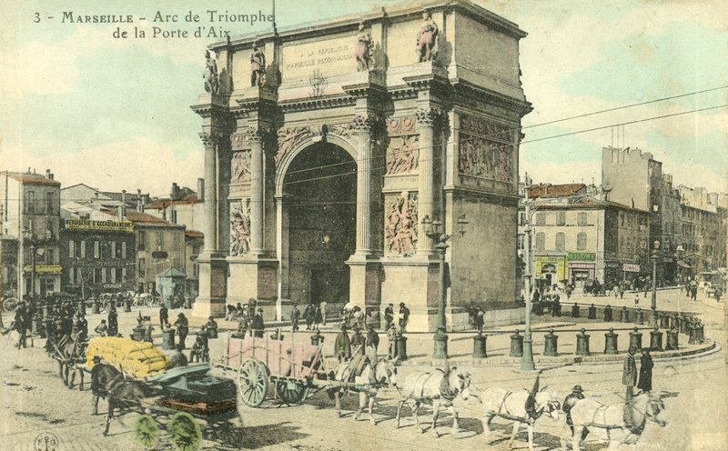 Marsiglia, Arco di Trionfo della Porta d