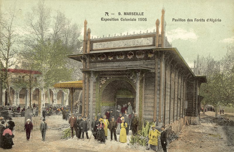 Marsiglia, Esposizione Coloniale 1906, Padiglione delle Foreste d
