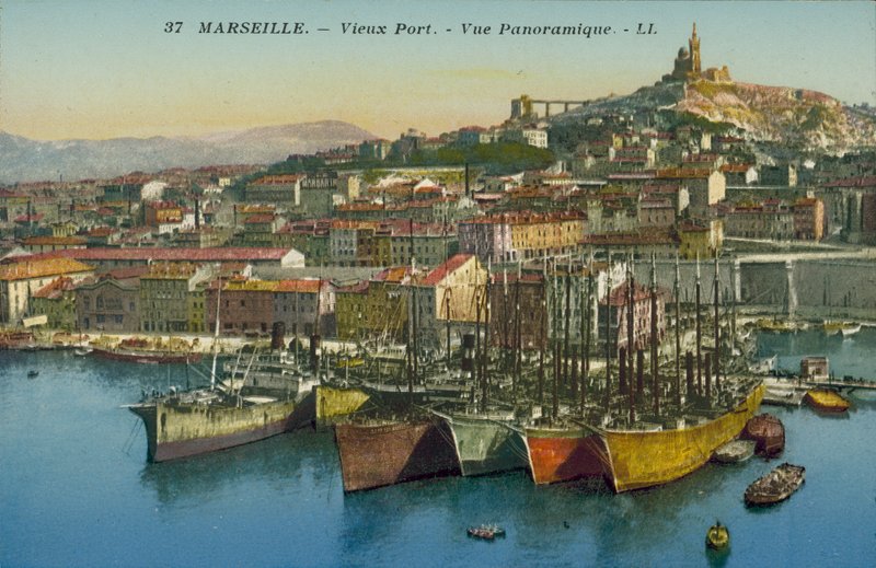 Marsiglia: Vieux Port, Vista Panoramica da French Photographer