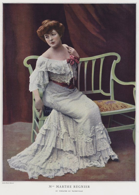 Marthe Regnier, attrice francese da French Photographer