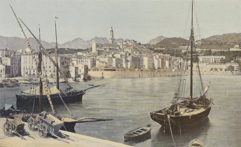 Menton, Porto e città vecchia da French Photographer