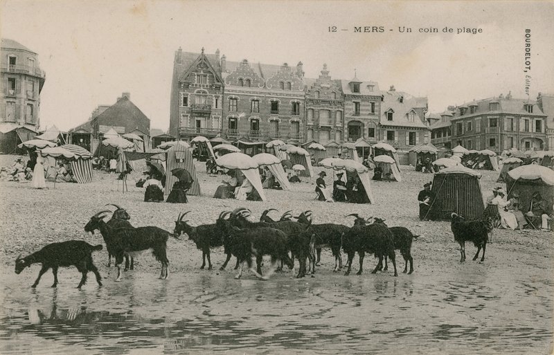 Mers - una parte della spiaggia da French Photographer