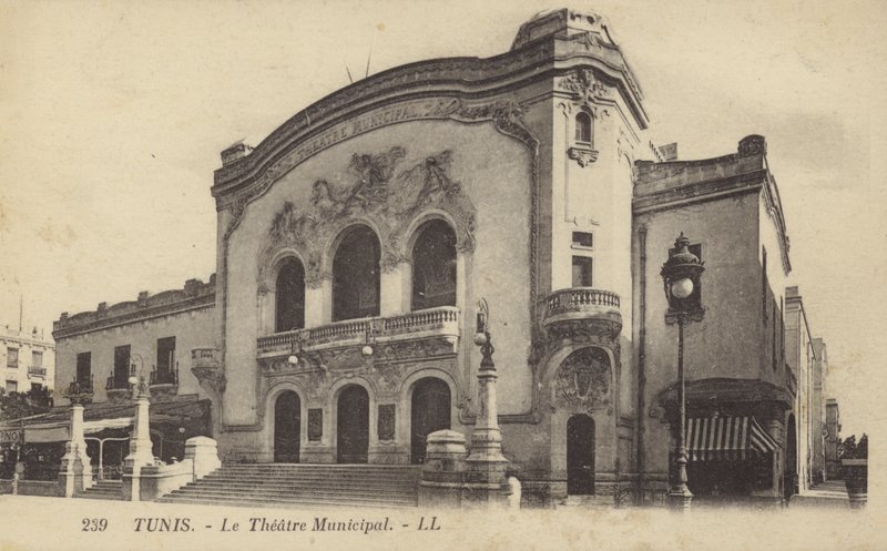 Teatro Municipale, Tunisi, Tunisia da French Photographer