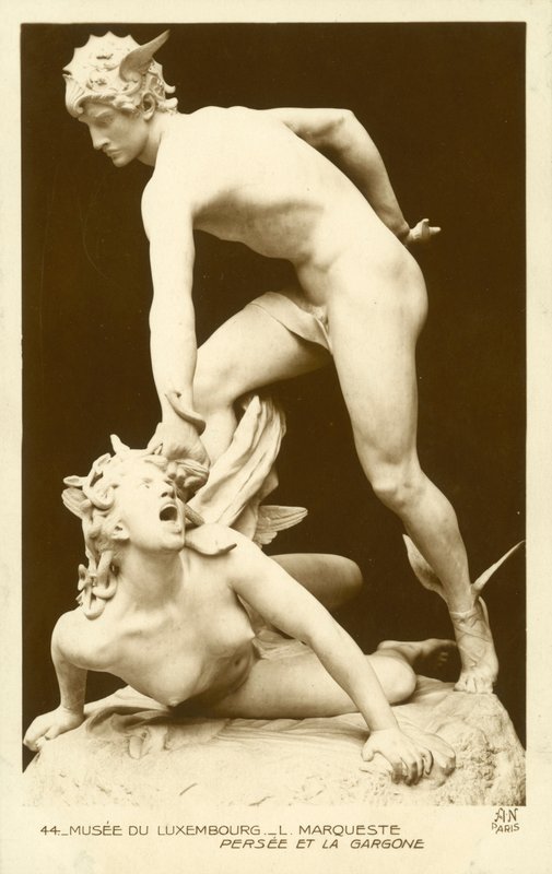 Museo del Lussemburgo, L Marqueste Perseo e la Gorgone da French Photographer