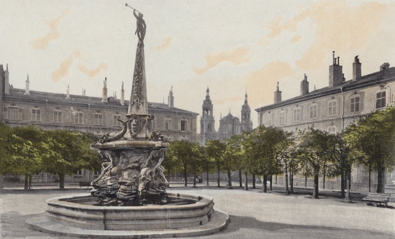Nancy, Fontana e Place d