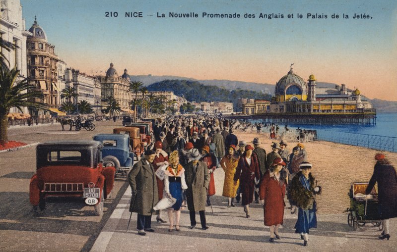 Nizza, La Nuova Promenade Des Anglais, Il Palazzo Della Jetee da French Photographer