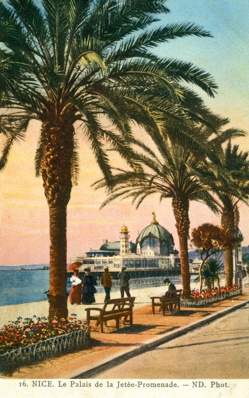 Nizza, il palazzo della Jetée Promenade da French Photographer