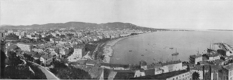 Panorama di Cannes da French Photographer
