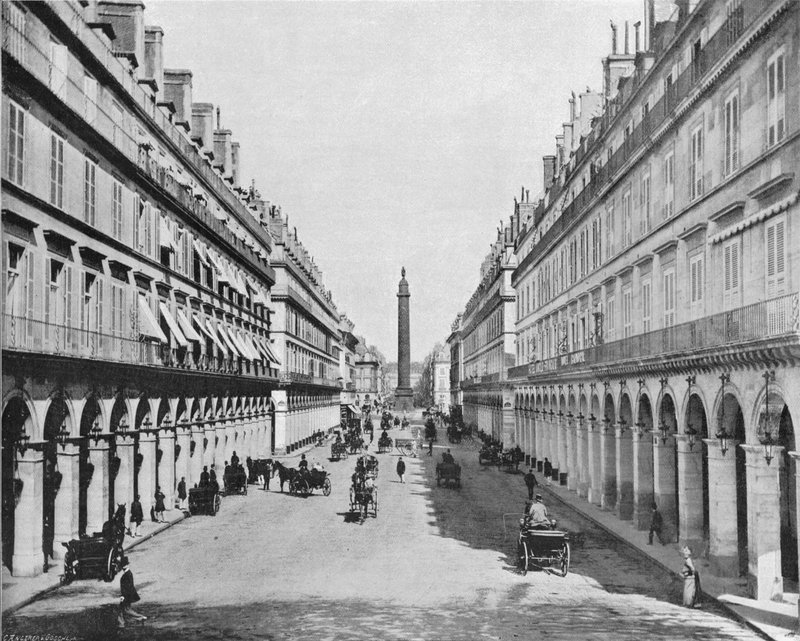 Parigi - La Rue Castiglione - La Place Vendome da French Photographer
