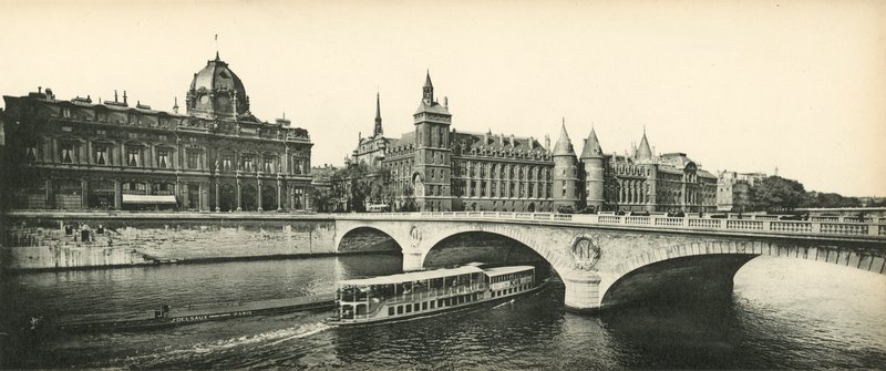 Parigi, La Conciergerie e il Tribunale di Commercio da French Photographer