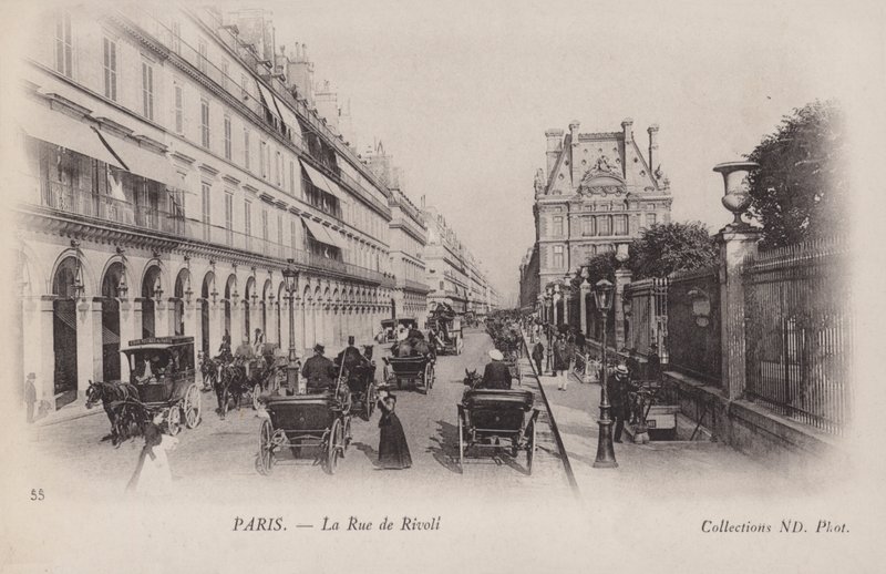 Parigi, La Rue de Rivoli da French Photographer