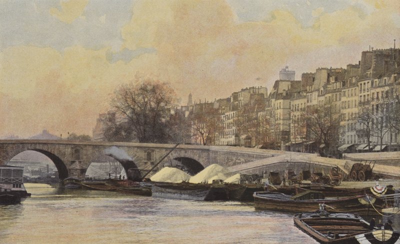 Parigi, Ponte Marie da French Photographer