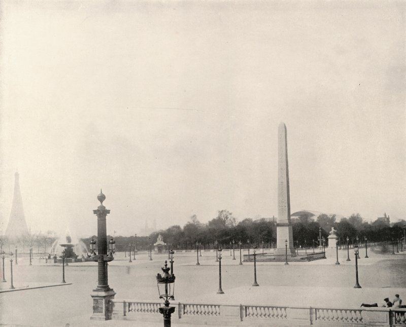 Parigi: Place de la Concorde (foto in b/n) da French Photographer