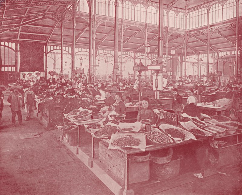 Parigi: Il mercato centrale (foto in b/n) da French Photographer