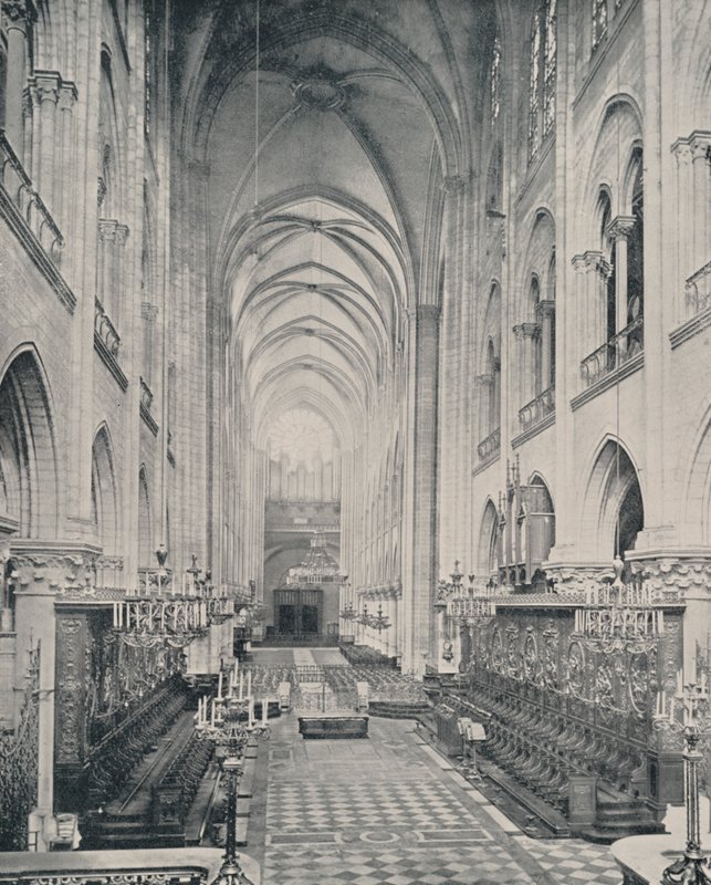 Parigi: Interno della Cattedrale di Notre Dame da French Photographer