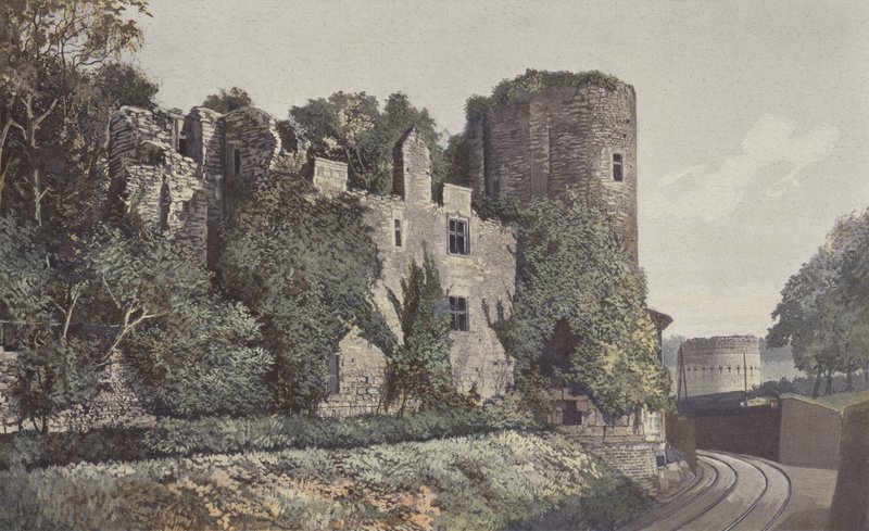 Perigueux, Chateau-Barriere e Torre di Vesone, Vista presa a ovest da French Photographer