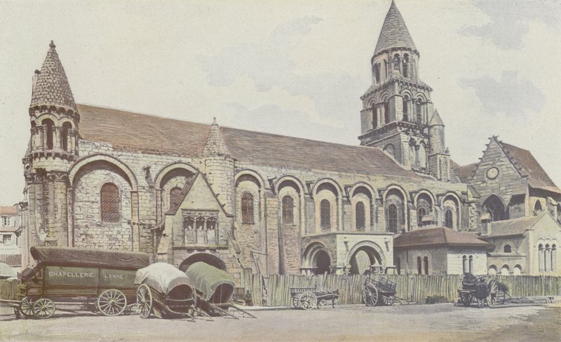 Poitiers, Chiesa di Notre-Dame-la-Grande, Facciata laterale S da French Photographer