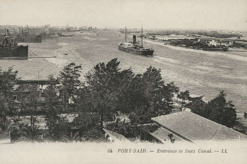 Port-Said, Egitto: Ingresso al Canale di Suez da French Photographer