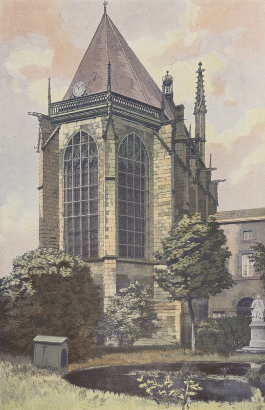 Riom, Sainte-Chapelle, insieme nord-est da French Photographer