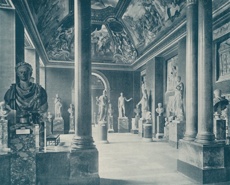 Sala delle Stagioni, Museo del Louvre da French Photographer
